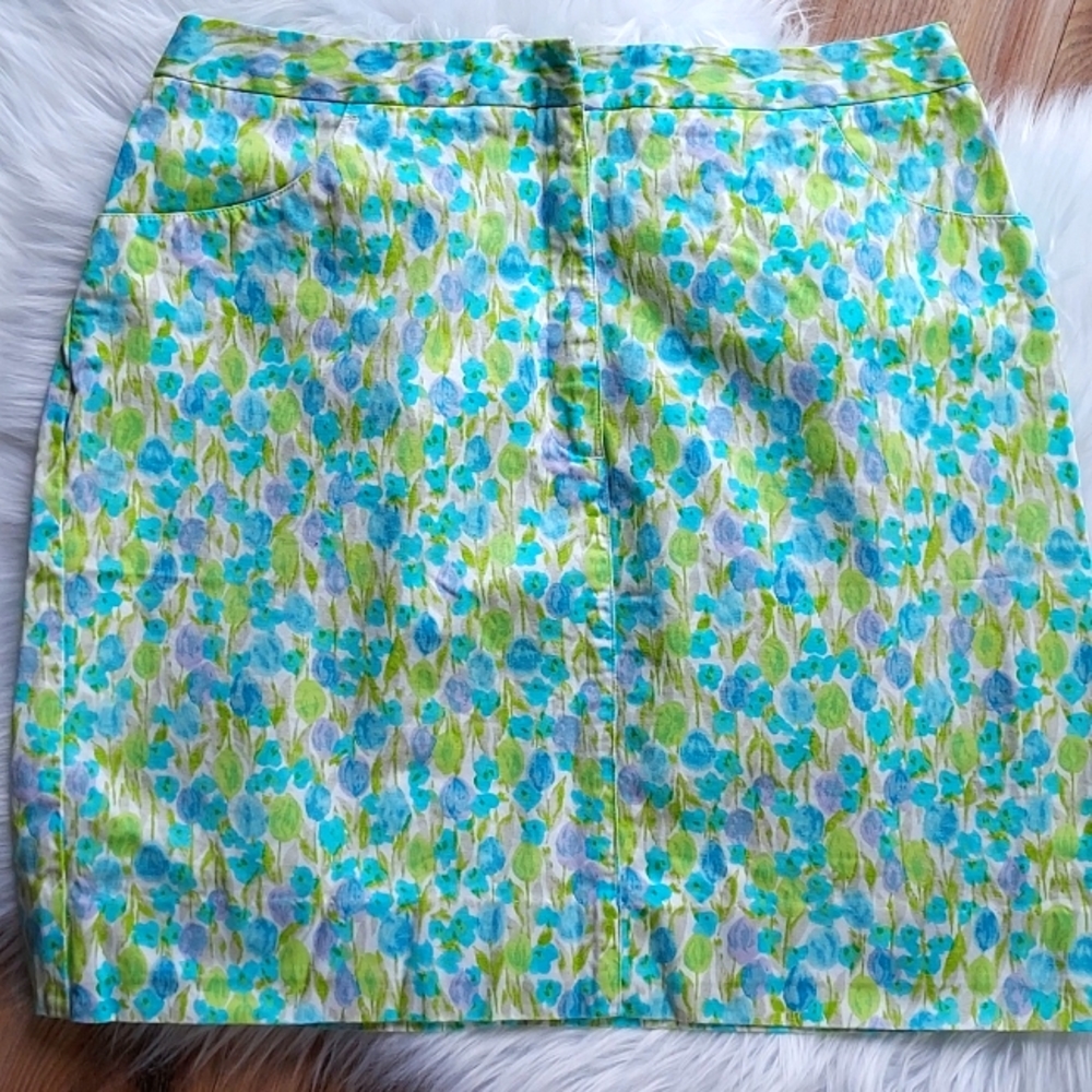 LIZ CLAIBORNE FLORAL SKIRT